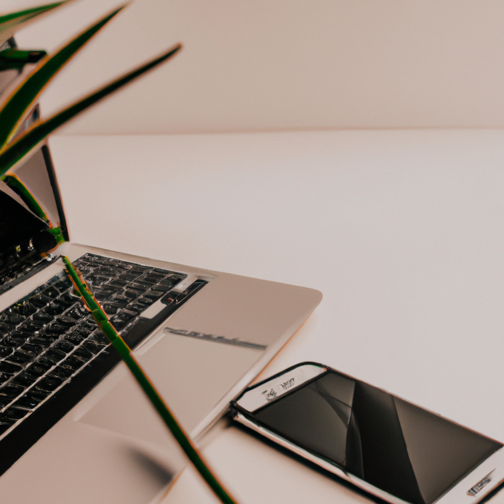Lumtrio Academy support desk with laptop and phone